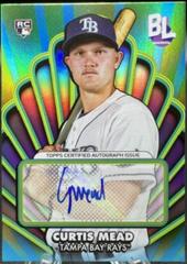 Curtis Mead #OAA-CM Baseball Cards 2024 Topps Big League Baseball Opening Act Autograph Prices