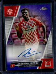 Anderson Lucoqui [Purple] #BCA-AL Soccer Cards 2021 Topps Chrome Bundesliga Autographs Prices