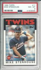Mike Stenhouse #17 Baseball Cards 1986 Topps Prices