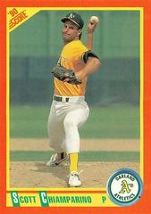 Scott Chiamparino Baseball Cards 1990 Score Traded Prices