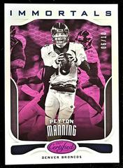 Peyton Manning [Mirror Purple] #113 Football Cards 2017 Panini Certified Prices