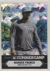 Wander Franco #SC-18 Baseball Cards 2021 Bowman Chrome 2020 Summer Camp Prices
