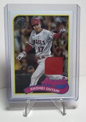 Shohei Ohtani [Red] #89BR-SO Baseball Cards 2024 Topps 1989 Relic Prices