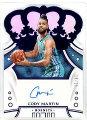 Cody Martin [Purple] Basketball Cards 2019 Panini Crown Royale Rookie Autographs Prices