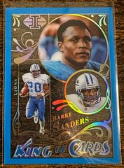 Barry Sanders [Light Blue] Football Cards 2022 Panini Illusions King Of Prices