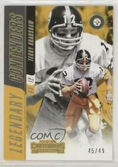 Terry Bradshaw [Gold] Football Cards 2018 Panini Contenders Legendary Prices