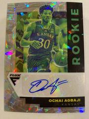 Ochai Agbaji [Cracked Ice] #12 Basketball Cards 2022 Panini Chronicles Draft Picks Flux Prices