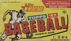Hobby Box Baseball Cards 2006 Topps Heritage Prices