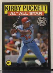 Kirby Puckett [Black] #86B-67 Baseball Cards 2021 Topps 1986 35th Anniversary Prices