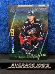 Marcus Bjork [Black] #S-52 Hockey Cards 2022 SP Authentic Spectrum FX Prices