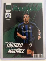 Lautaro Martinez [Green] #9 Soccer Cards 2022 Panini Donruss Net Marvels Prices