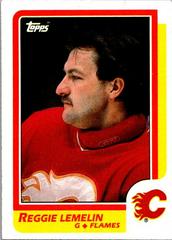 Reggie Lemelin #102 Hockey Cards 1986 Topps Prices