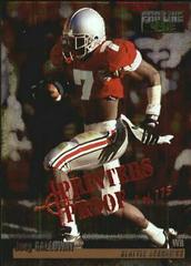 Joey Galloway [Printer's Proofs Silver] Football Cards 1995 Pro Line Prices