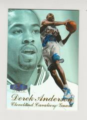 Derek Anderson [Row 3] #38 Basketball Cards 1997 Flair Showcase Prices