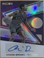 Armoni Brooks Basketball Cards 2021 Panini Recon True Potential Signatures Prices