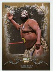 Kamala [Gold] Wrestling Cards 2016 Topps WWE Undisputed Prices