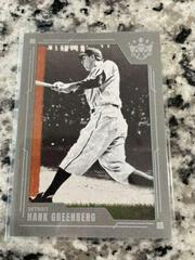 Hank Greenberg [Gray Frame] #4 Baseball Cards 2022 Panini Diamond Kings Prices