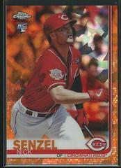Nick Senzel [Orange Refractor] #583 Baseball Cards 2019 Topps Chrome Sapphire Prices