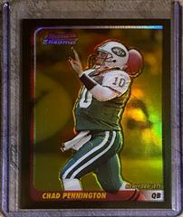 Chad Pennington [Gold Refractor] #110 Football Cards 2003 Bowman Chrome Prices
