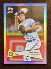 Corey Seager [Rainbow] #18 Baseball Cards 2022 Topps X Naturel 1952 Prices