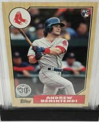 Andrew Benintendi Baseball Cards 2017 Topps Update 1987 Prices