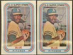 Vida Blue [Bio Pitched More Innings] #47 Baseball Cards 1976 Kellogg's Prices