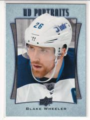 Blake Wheeler #P-44 Hockey Cards 2016 Upper Deck UD Portraits Prices