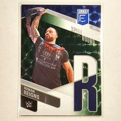Roman Reigns [Green] #1 Wrestling Cards 2023 Donruss Elite WWE Spellbound Prices