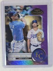 Bobby Witt Jr. [Class 3 Purple] #49 Baseball Cards 2022 Topps Gold Label Prices