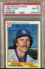 Robin Yount Baseball Cards 1984 Ralston Purina Prices