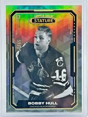 Bobby Hull [Photo Variant] Hockey Cards 2021 Upper Deck Stature Prices