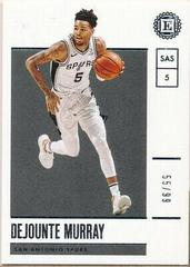 Dejounte Murray #3 Basketball Cards 2019 Panini Encased Prices