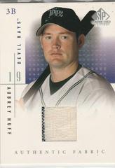 Aubrey Huff #AH Baseball Cards 2001 SP Game Used Authentic Fabric Prices