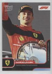 Charles Leclerc [Black] #38 Racing Cards 2022 Topps Now Formula 1 Prices