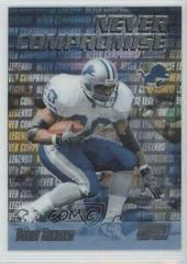 Barry Sanders Football Cards 1999 Stadium Club Chrome Never Compromise Prices