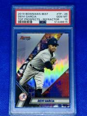 Deivi Garcia [Refractor] #TP-26 Baseball Cards 2019 Bowman's Best Top Prospects Prices
