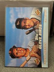Brooks Robinson, Cal Ripkin Jr. [Glove Birds] Baseball Cards 2001 Topps Combos Prices