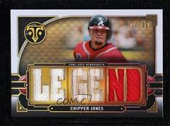 Chipper Jones #RL-CJ Baseball Cards 2022 Topps Triple Threads Relics Legends Prices