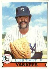 Luis Tiant #8 Baseball Cards 1979 Burger King Yankees Prices