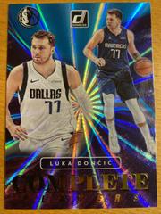 Luka Doncic [Teal Laser] Basketball Cards 2021 Panini Donruss Complete Players Prices