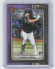 Corbin Carroll [Amethyst] #63 Baseball Cards 2023 Topps Museum Collection Prices