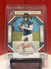 Christian Kirk [Red] Football Cards 2022 Panini Donruss Signature Marks Prices