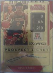 Josh Green [Ticket Stub Autograph] #65 Basketball Cards 2020 Panini Contenders Draft Picks Prices