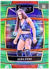 Alba Fyre [Green Prizm] Wrestling Cards 2022 Panini Select WWE Prices
