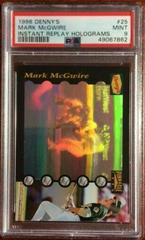 Mark McGwire #25 Baseball Cards 1996 Denny's Instant Replay Holograms Prices