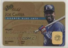 Joe Carter [Gold] #14 Baseball Cards 1995 Studio Prices