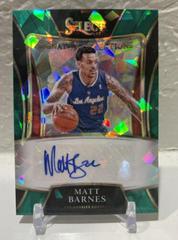 Matt Barnes [Green Ice] #SS-MBN Basketball Cards 2021 Panini Select Signature Selections Prices