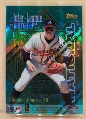 C. Jones, M. Vaughn [Refractor] #ILM13 Baseball Cards 1997 Topps Inter League Match Ups Prices