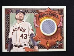 Lance McCullers Jr. Baseball Cards 2022 Topps Allen & Ginter Relics A Prices
