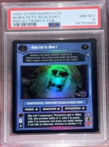 Boba Fett In Slave I [Foil] Star Wars CCG Reflections II